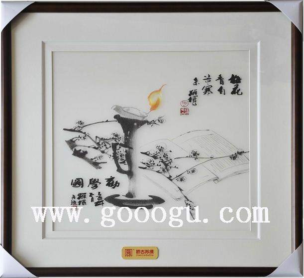 刺繡精品裝飾畫，室內(nèi)裝修畫，值的收藏的裝飾畫
